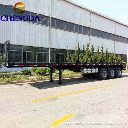 China 3 Axle 40ft Container Semi Trailer for Sale